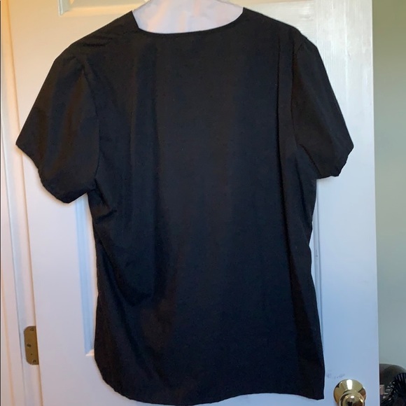 Worn Once Black Scrub Top - Picture 2 of 3